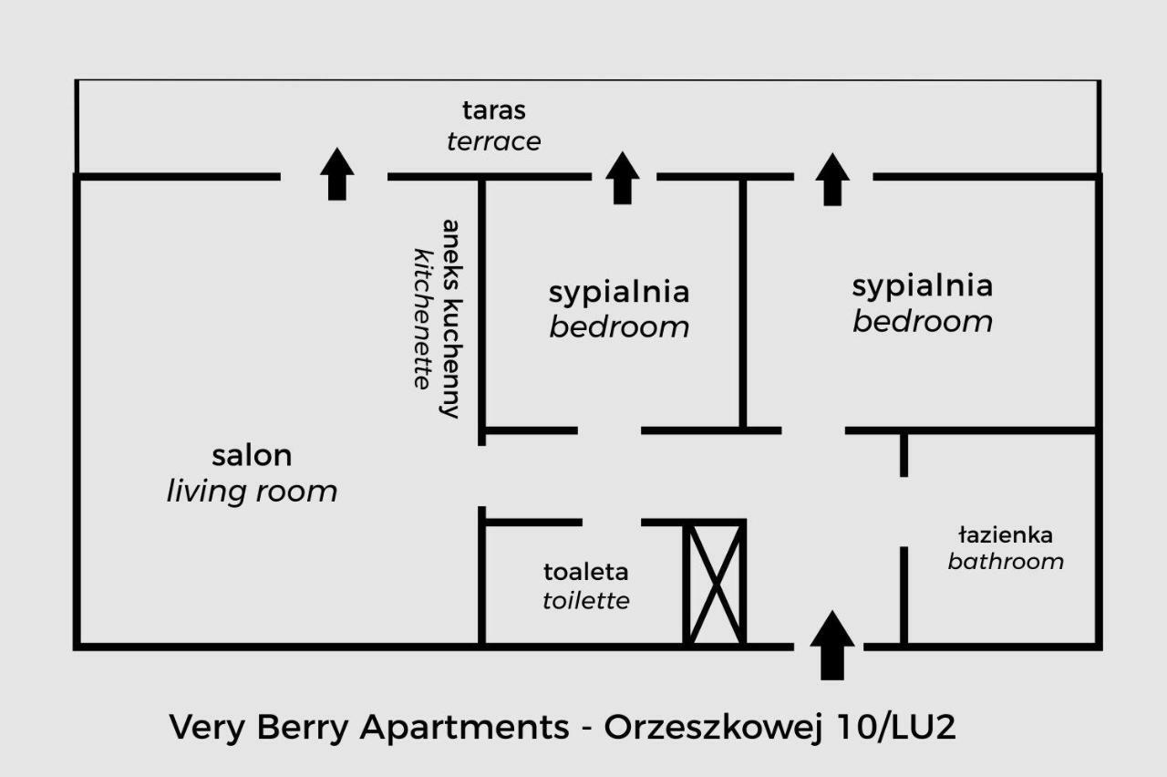 Very Berry - Orzeszkowej 10 - Mtp Apartment, Parking, Balcony, Check In 24H Познань Екстер'єр фото